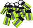 Lightning X Hi-Vis Reflective Zipper Pulls, 10 pcs Balistic Nylon Webbing for EMT, Tactical Bags + Gear