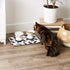 Bone Dry Machine Washable Ultra Absorbent Pet Mat, 12x18, Cat Silhouette Design