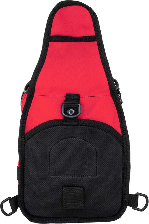 LINE2design Backpack First Aid Sling - Tactical EMS & Outdoor Rescue Bag - Red