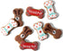 Thoughtfully Pets Get Well Dog Cookies Gift Set, Crunchy Dog Treats, Colorfully Hand Decorated Dog Biscuits, Pack of 8