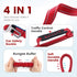 IOKHEIRA 6Ft/4Ft Dog Leash Rope for Large Dogs, Heavy Duty with Padded Handle and Reflective Threads