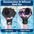 Strdfeve Set,1PC Ball&2PCS Water Ball and Gloves Water Bouncing Catch Mitts,Pool Baseball Catching Mitts for Beach