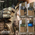 WYNEX Molle Accessories Pouch Double Zipper Pocket Version Tactical Bag with Shoulder Strap