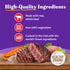 13.2 Oz (Pack 6) Halo Wet Dog Food Whole Beef Stew Recipe, Healthy Grains Real Meat Canned Dog Food, Meal or Topper