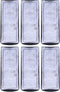 Fish Tank Filter Cartridge - 6Pcs Aquarium Filter Cotton Replacement, Wall Mounted Accessory Cartridge