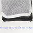 10 Pcs Tanks Filter Media Bags, Reusable Aquarium Filter Bags with Zipper for Activated Carbon, Ceramic Rings