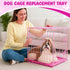 Maxdot 3 24 Inch Pcs Pink Dog Crate Tray Replacement Pan for Crate Home, Pink Dog Ideal for Potty Training Tray Chew