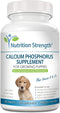 Calcium Phosphorus Supplement for Dogs, Promote Healthy Bones and Puppy Growth Rate, 120 Chewable Tablets