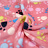 kiwitatá Flannel Throw Dog Blankets for Puppy & Cat, Soft Warm Fleece, Cute Paw Print Pet Sleep Mat (30"X41")