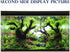 Fish Aquarium Background Poster with Starfish, Blue Sky, Beach, Shell, Seaweed (19" x 48")