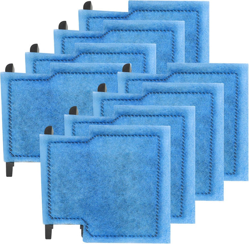 Aquarium Filter Cartridge Replacement, 8 Pack Rite-Size A Compatible with Power Filters 75/100