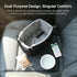 Center Console Dog Car Seats for Small Dogs Cats with Adjustable Safety Belt Multipurpose Pet Booster Seat