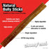 Chomp'ems Naturally Delicious Bully Sticks - Long Lasting No Hide Dog Chews, 8 Oz, No Artificial Additives