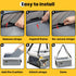 20lbs, Conlun Dog Car Seat Booster for Small Pet Under Portable Travel Puppy Car Seat with Internal Steel Frame