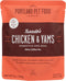 Tuxedo's Chicken & Yams Dog Meal, 9 oz.
