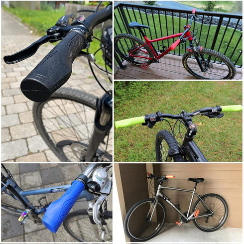 SOLODRIVE Ergonomic Design Mountain Bike Grips, Comfortable Handlebar Grips, Fit MTB, E-Bike, Scooter
