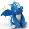 loncoldy Plush Dog Toys, Tough Chew Toys for Dogs, Crinkle Stuffed Squeaky Toy