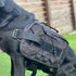 Large Dog Backpack - Outdoor Hound Saddle Bag with Side Pockets for Small Medium Large Dogs, Black M