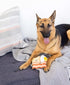 Set 3, Set, Set, Pearhead Barkfast Dog Toys, of Plush Pet Squeaker Toys, Breakfast Dog Toy Toast Bacon & Egg Toy Must