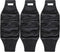 Langsprit Male Belly Bands for Dogs (Pack of 3) - Washable High Absorbing Reusable Dog Diapers (Black, Small)