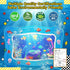 Aoioploa 0.7mm Cat Water Mat - Interactive Cat Toys Upgraded Thickened PVC Cooling & Heating Water Bed with Floating