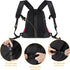 WOYYHO Pet Dog Carrier Backpack, Ventilated Mesh Front Backpack for Small Dogs, Safety Belt for Travel & Hiking