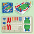 joyddo 6 7 8-12 Mini Foosball Table Soccer Board Games for Kids Adults Indoor Table Games with Dual Flipper Controls