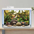AWERT 48x24 inches Branches Aquarium Background, Aquatic Plant River Bed & Lake Fish Tank Vinyl Background.
