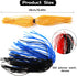 Spinnerbait Skirts, Silicone Jig Skirts, 10 Bundles Bass Fishing Jigs Skirts for DIY Squid Jig Spinner Bait