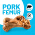 Sitka Farms Dog Bones Pork Femur - 20 Count, Healthy 100% Natural Premium Treats for Medium and Large Breeds