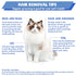 SUSOOK 8.5 Inch Dual Tooth Pet Comb for Mats and TanglesProfessional Grooming Comb Removing Excess Hair for Long-Haired