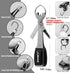 SAMSFX Multifunctional Fishing Knot Tying Tool, Fly Fishing Nippers, Quickly Tie Knots for Hooks, Lures, and Flies