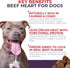 3 oz Momentum Carnivore Nutrition Freeze-Dried Beef Heart Dog Treats & Cat Treats Single-Ingredient, High-Protein