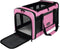 GAPZER Cat Carrier 18x11x11 Delta Airline Approved, Easy Load Soft Pet Plane