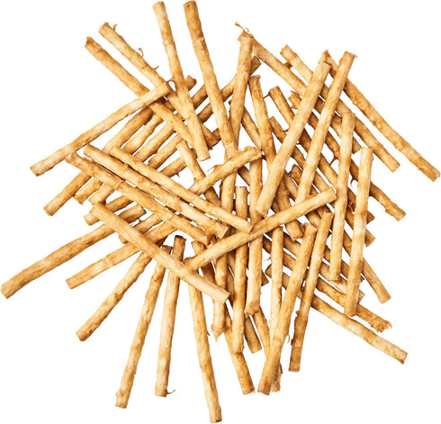 Fieldcrest Farms 15lbs, 50 Nothin' to Hide Twist Stix, Beef Flavor, Easily Digestible, Supports Skin, Coat, Joints
