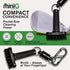 Grooveit Mini Golf Brush, Small MiniG 'Dry Scrubber' with Detachable Magnet and Heavy-Duty Nylon Bristles