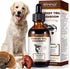 QwsYaay Turkey Tail Mushroom for Dogs, Mushroom Blend, Turmeric & Probiotic for Immune,
