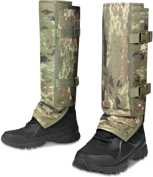 Snake Gaiters, Waterproof Snake Guard Chaps, Bite Protection for Lower Legs, Adjustable Size Leg Chaps for Hunting and