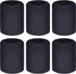 Willbond 6 Pcs Wrist Sweatbands - Absorbent Sports Wristbands for Basketball, Tennis, Football, Running