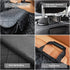 URPOWER Dog Car Seat Cover for Front Seat, Waterproof Pet Car Seat Protector with Pocket & Elastic Skirt, Non-Slip Dog