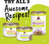 6oz (Pack 8) Weruva Awesome Bouncy Wet Dog Food, Beef & Brown Rice, Can