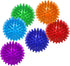 6 PACK Dog Squeaky Toys, 2.6'' Non-Toxic TPR Rubber Balls for Small Medium Dogs, Fetch Toys
