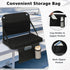 Stadium Seats for Bleachers - Soft Cushion with Back Support, Includes Cup Holder & Zipper Pocket