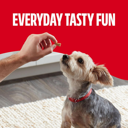 18 Milk-Bone Soft & Chewy Minis Dog Treats, Made with Real Chicken, Ounce Canister