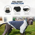 Tooth & Honey Large Dog Pullover Shirt – Dark & Light Grey Summer Shirt for Allergy Relief, XX-Large