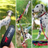 Sentry Heavy Duty Rope Dog Leash, 6 Foot with Lockable Metal Carabiner, Reflective for Safe Night Walks
