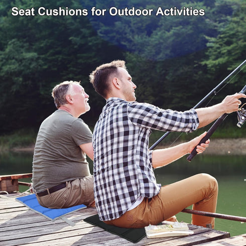 Cosmos 2 Pcs Foldable Seat Cushion Sitting Pad Portable Camping Sit Cushion Sitting Mat Foam Insulated Seat Pad