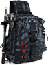 Night Cat Fishing Tackle Backpack, Fly Fishing Sling Bag with Rod Holder and Storage