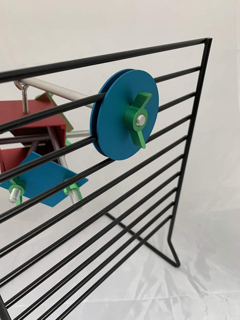 Busy Box Bird Foraging Toy - Interactive Treat Dispenser for Medium to Extra Large Birds, Colorful Toys