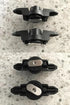 Line Cleat for Kayak Track Mount, Kayak Anchor Cleat for Rail Mount Kayak Fishing Accessories, Black, Pack of 2